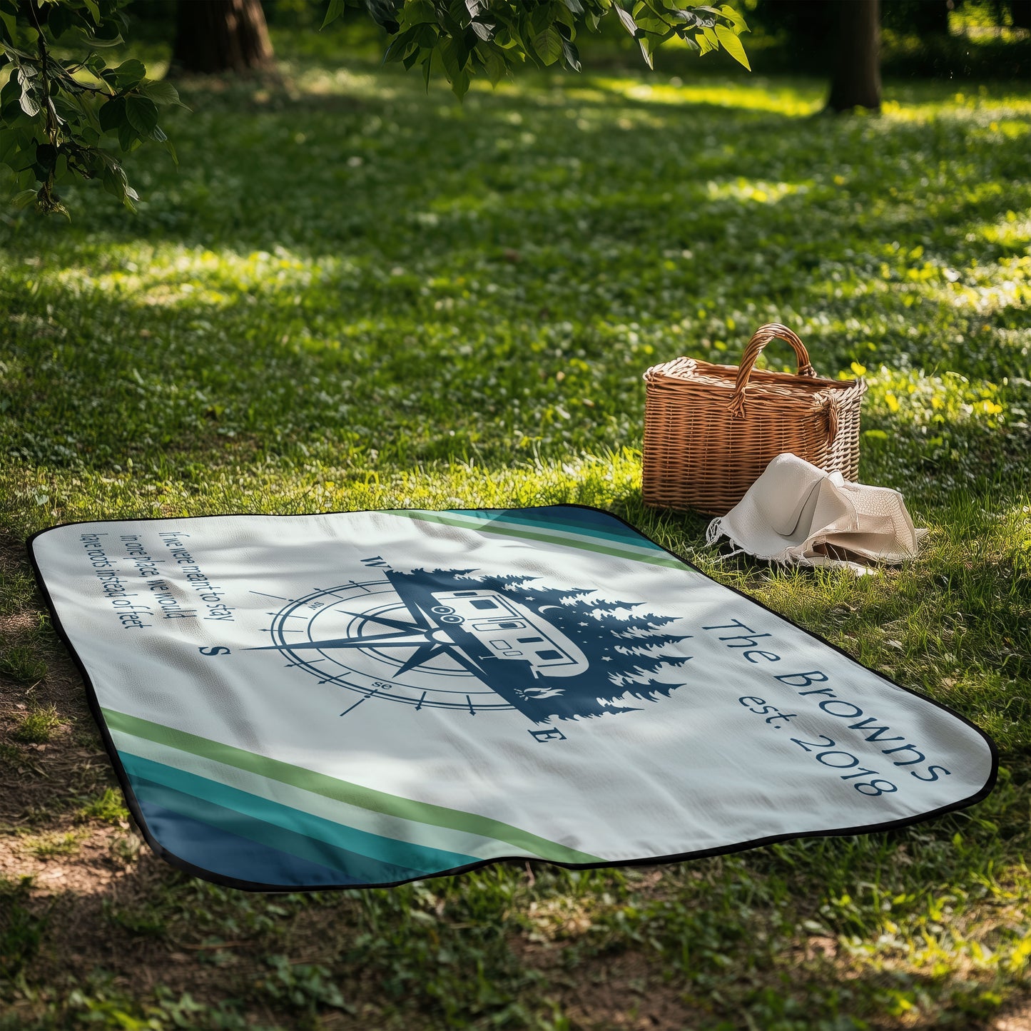Nomad's Compass Blanket