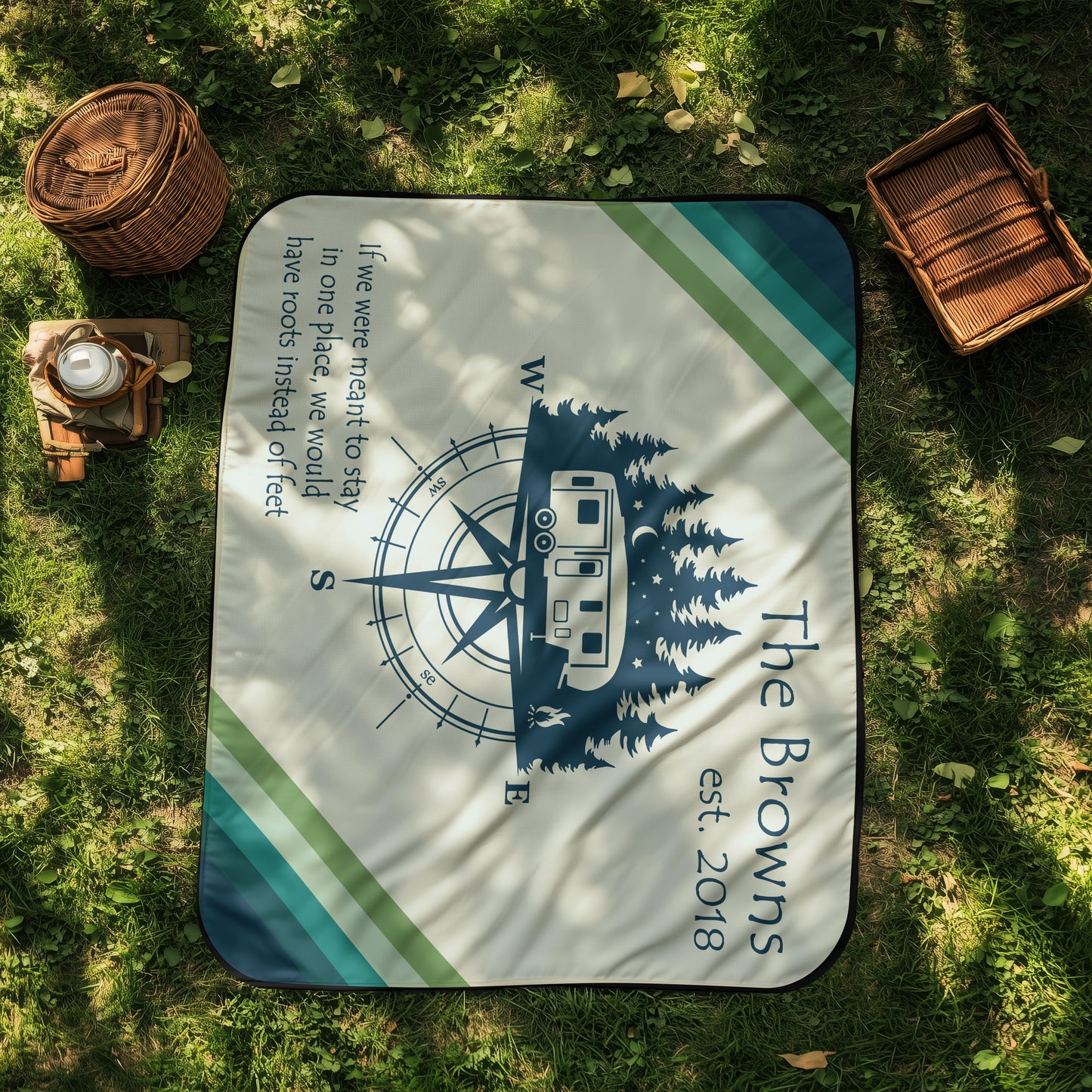 Nomad's Compass Blanket