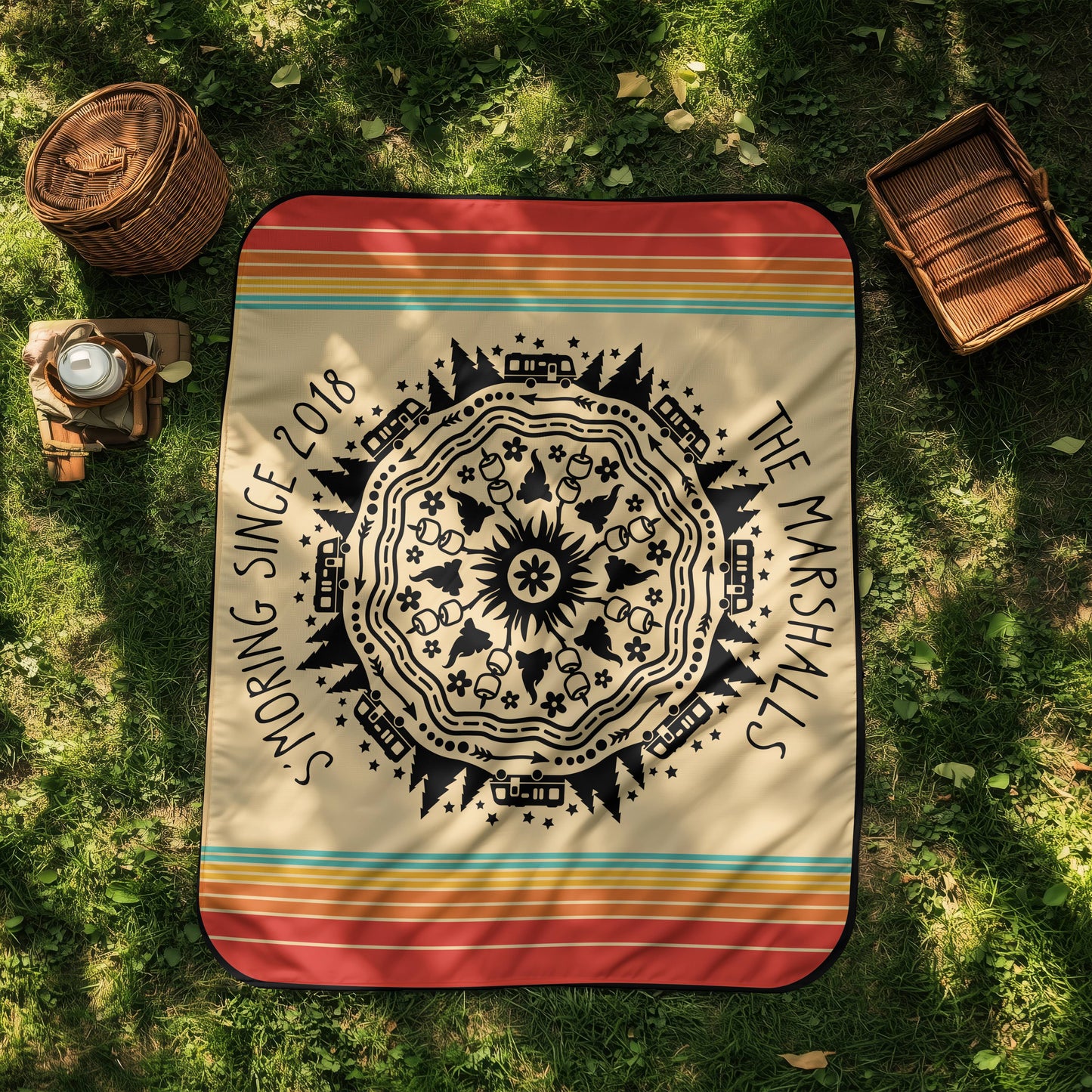 S'more Mandala Blanket