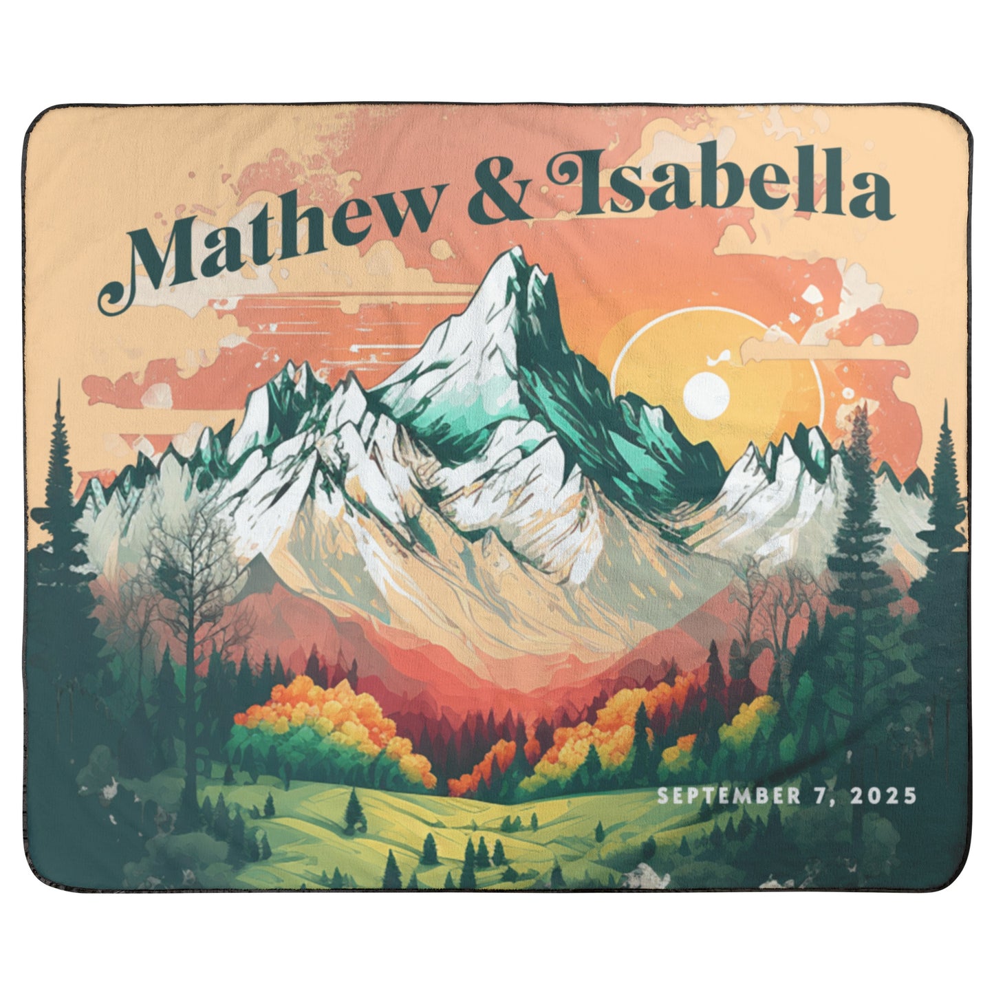 Painted Peaks Blanket