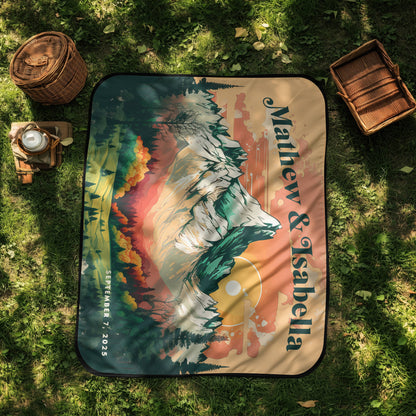 Painted Peaks Blanket