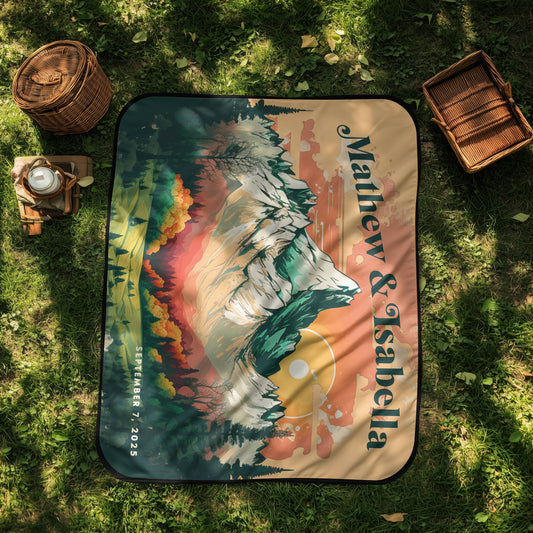 Painted Peaks Blanket