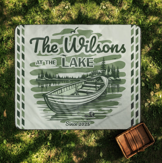 At The Lake Blanket