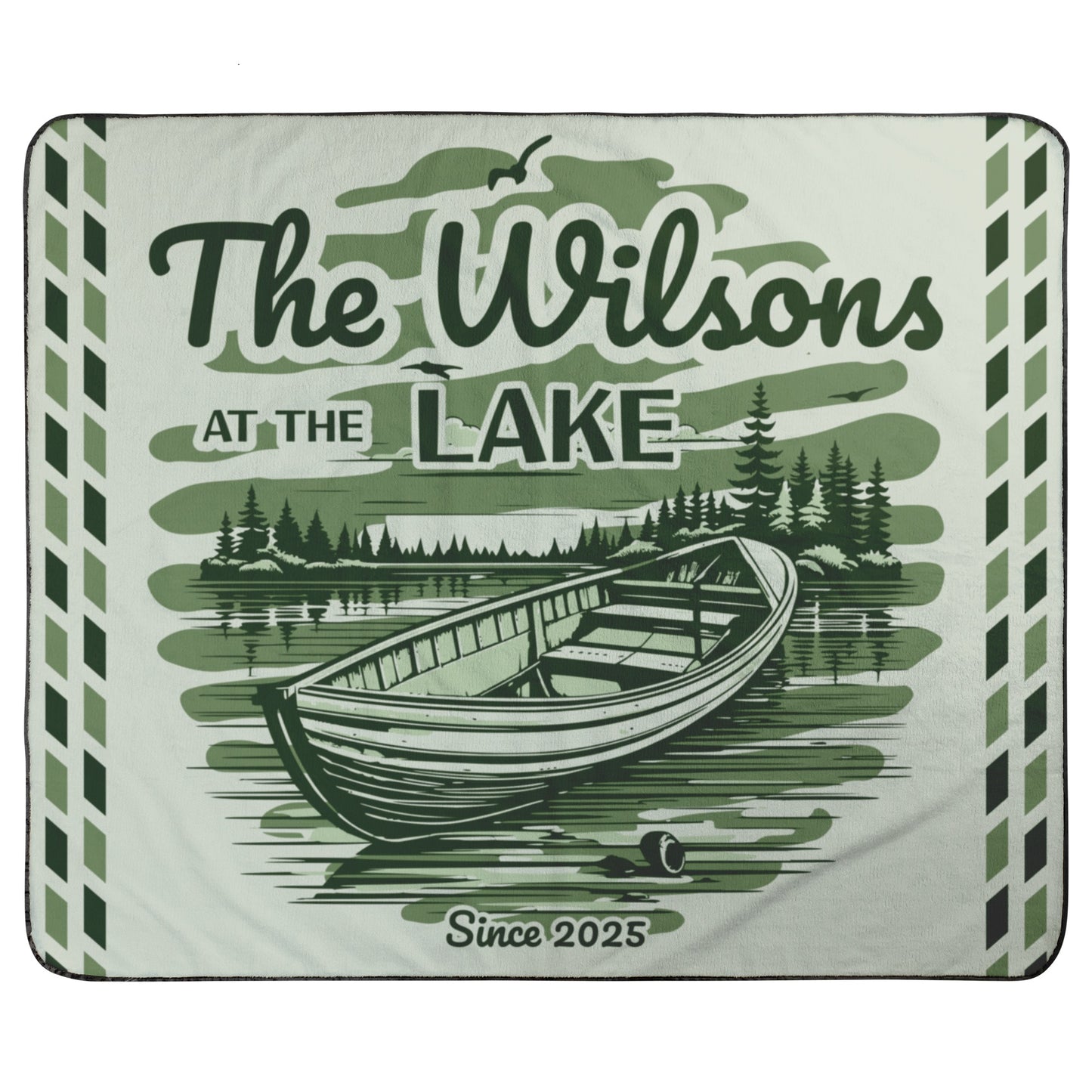At The Lake Blanket
